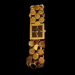 Ladies Gold Tone Bracelet Fossil Watch